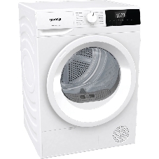 Сушильная машина Gorenje DHNE82/C белый, 8 кг, сушка - тепловой насос, программ - 15, 59.5 x 84.5 x 58 см