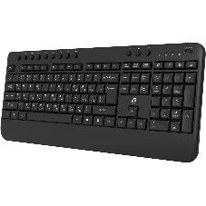 Клавиатура Oklick K257W беспроводная, радиоканал, чёрный
