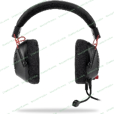 Гарнитура Oklick HS-L305G чёрный, проводная, USB, подсветка