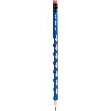 Карандаш чернографитный Deli EC016-2B U-Touch 2B, трехгранный, (12шт) ластик