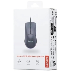 Мышь проводная Lenovo M210 RGb Gaming черный оптическая 8000dpi USB2.0 (GY51M74265)