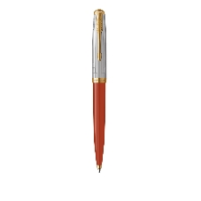 Ручка шариковая Parker 51 Premium (CW2169073) Red Rage GT, M, черные чернила, подарочная коробка