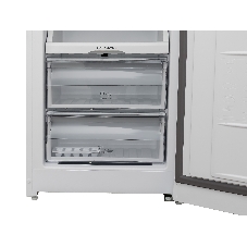 Холодильник Hotpoint HT 5200 C W белый двухкамерный 240/83л морозилка снизу, No Frost