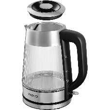 Чайник электрический Red Solution G121 1.8 л, 2200 Вт, черный/серебристый