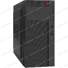 Компьютерный корпус Miditower ExeGate AA-440U-UNS400 (ATX, БП UNS400 с вент. 12см, 2хUSB+1хUSB 3.0, аудио, черный)