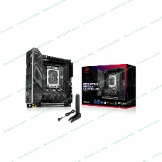 Материнская плата ASUS ROG STRIX B860-I GAMING WIFI, LGA1851, Intel B860, 2xDDR5, 4xSATA, 2xM.2, 1xPCIe 5.0 x16, 1xDP, 1xHDMI, 1xThunderbolt 4, 1x2.5Gb LAN, Wi-Fi 7, 2xUSB 2.0, 3xUSB 3.2 Gen 1, 1xUSB 3.2 Gen 2, 1xUSB 3.2 Gen 2x2, 1xUSB-C, 1xS/PDIF, 2x3.5 мм, 7.1, Mini-ITX