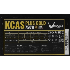 Блок питания Aerocool/Formula KCAS PLUS GOLD 750W (750W, ATX v2.4, APFC, Fan ARGB 12cm, 80+ Gold, Retail)
