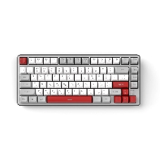 Клавиатура проводная Ritmix RKB-681BL Gray серый-бордовый