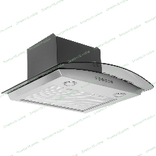 Вытяжка каминная Elikor Аметист S4 60Н-700-Э4Д серебристый, 60 см, 700 куб. м/ч, 52 дБ