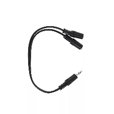 Кабель-адаптер 3.5ST(M)/2*3.5 ST(F), 0.2метра VCOM CV203