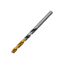 Сверло спиральное по металлу Denzel 4,5 x 80 мм, Р6М5, Golden Tip, многогранная заточка