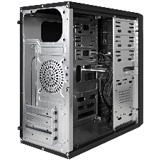 Компьютерный корпус Minitower ExeGate BA-203U-UNS500 (mATX, БП UNS500 с вент. 12см, 3хUSB+1хUSB 3.0, аудио, черный)