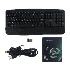 Клавиатура беспроводная Raskat K006 USB Type-A, чёрный