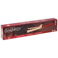 Щипцы для завивки волос Energy EN-842 красный/черный, 25 мм, 200 °C, 1 режим