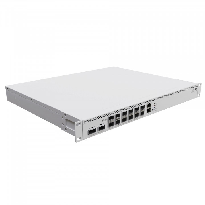 Маршрутизатор MikroTik CCR2216-1G-12XS-2XQ, 1×1 Гбит/с + 12×25 Гбит/с SFP28 + 2×100 Гбит/с QSFP28, управляемый