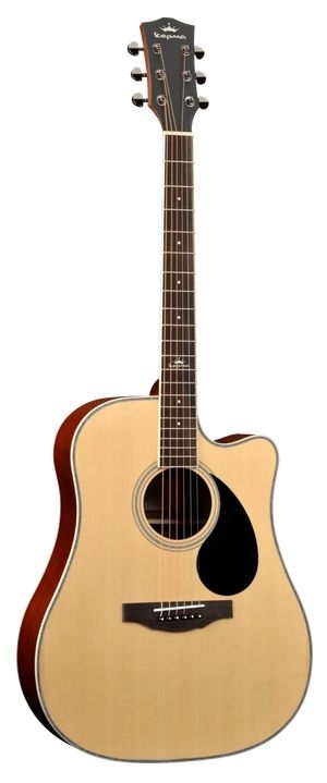 Трансакустическая гитара Kepma D1CEPRO-K10PRO-NM цвет натуральный