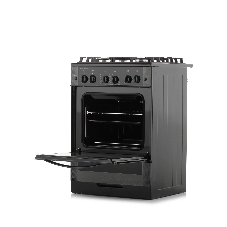 Плита газовая Gefest ПГ 6500-02 0115 черный, конфорок 4 шт, духовка 52 л, 60 см x 85 см x 60 см