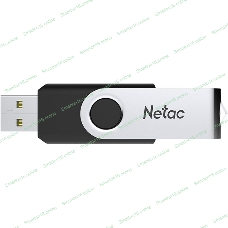 Флешка USB Netac U505 (NT03U505N-256G-32BK), 256Gb, USB 3.0, R/W 110/45, черный/серебристый