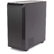 Компьютерный корпус Hiper PB81 черный без БП ATX 3x120мм 2xUSB2.0 2xUSB3.0 audio bott PSU