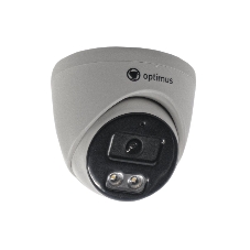 Видеокамера Optimus AHD-H025.0(2.8)MF 5Мп купольная ИК-20м с Full Color (2.8мм) Видеокамера Optimus AHD-H025.0(2.8)MF 5Мп купольная ИК-20м с Full Color (2.8мм)