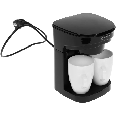 Кофеварка капельная Kitfort KT-764 черный, исп. кофе - молотый, 0.3 л, 450 Вт