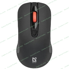 Мышь беспроводная Defender Nexus MS-195 черный, 1600 dpi, радиоканал, USB, кнопки - 4