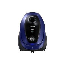 Пылесос Samsung VC20M255AWB/EV синий/черный, 460/2000 Вт, уборка сухая, пылесборник мешок 2.5 л