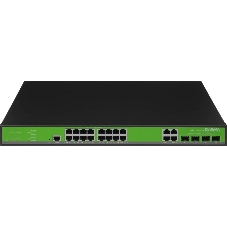 Коммутатор Digma DSW716G-4C-R, 16×1 Гбит/с + 4×1 Гбит/с Combo, управляемый