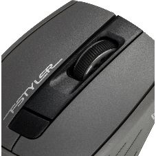 Мышь беспроводная A4Tech Fstyler FG30S серый, 2000 dpi, радиоканал, USB, кнопки - 6