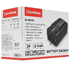 Источник бесперебойного питания CyberPower BS850E NEW/850 ВА/480 Вт/8 х CEE 7 (евророзетка)