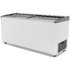 Морозильный ларь FROSTOR GELLAR FG 600 E, белый/серый, 520л, 6 корзин