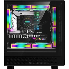 Компьютерный корпус Aerocool/Formula Air Mesh G2 черный без БП mATX 3x120мм 2xUSB 3.0 audio