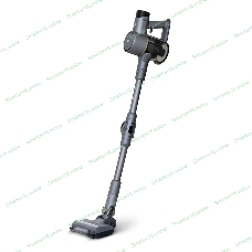 Пылесос вертикальный BQ VCA1004W серый, питание от аккумулятора, 50 Вт, уборка сухая/влажная, пылесборник 0.6 л, работа от АКБ max 35 мин.