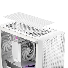 Компьютерный корпус без блока питания PCCOOLER C3B310 WH, Mesh Mid Tower, White, TG, 0.4 SPCC, no fans mATX, mITX 160/340/170мм 1x2.5