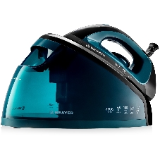 Парогенератор Brayer BR4153 зеленый/черный, 2800 Вт, 160 г/мин, 480 г/мин, 1800 мл