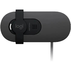Веб-камера Logitech Webcam Brio 100, 1920x1080, GRAPHITE, защитная шторка