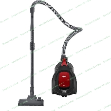 Пылесос LG VC5316NNTR черный/красный, 330/1600 Вт, уборка сухая, пылесборник контейнер 1.3 л