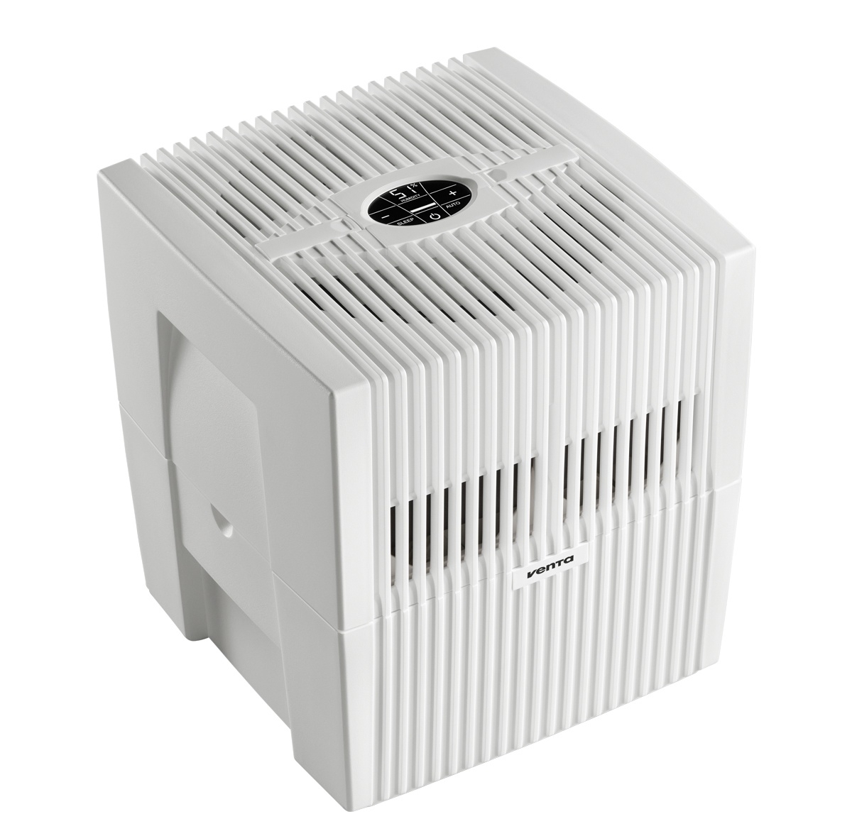 Мойка воздуха Venta Comfort plus LW25 черный, 49 м², 7 л, холодное испарение, без сменных фильтров, гигростат, ЖК-дисплей, 3 режима, ночной режим (21 дБ), автоотключение