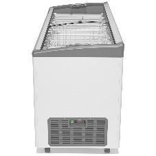 Морозильный ларь FROSTOR GELLAR FG 600 E, белый/серый, 520л, 6 корзин