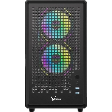 Компьютерный корпус Aerocool/Formula Air Mesh G2 черный без БП mATX 3x120мм 2xUSB 3.0 audio