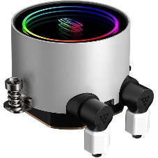 Система охлаждения PCCooler DA240 ARGB WH (270W, 240мм, белый, ARGB/ Fans: 2x120мм, 73.6CFM, -dBA, 1800RPM/ Pump height 55мм, -dBA, 3000RPM, Rad thickness 27мм/ S: 1851, 1700, 1200, 20XX, 115X, AM5, AM4)