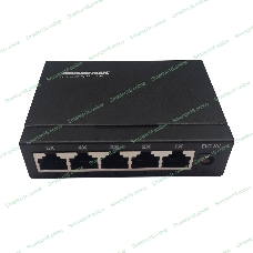 Коммутатор неуправляемый NEOMAX NMS-105P-1000-S, 5 портов 1000 Mbps, металл