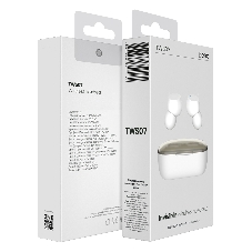 Беспроводные наушники PERO TWS07 INVISIBLE White