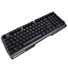 Клавиатура проводная игровая Mad Catz S.T.R.I.K.E. 13 US БЕЗ РУССКОЙ РАСКЛАДКИ черная (CHERRY MX RED Switch, 96 кл., RGB подсветка, USB)