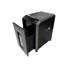 Шредер Office Kit SA200С 3,8x10 черный/серый с автоподачей (секр.P-4) фрагменты 220лист. 40лтр. скобы пл.карты