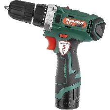 Дрель-шуруповерт Haммer ACD12CS, 12 В, 1,5 Ач, 26 Нм, щеточный