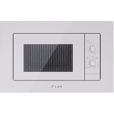 Встраиваемая микроволновая печь Lex BIMO 20.04 WH белый, 20 л, 700 Вт, переключатели - поворотный механизм