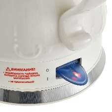 Чайник электрический DELTA LUX DE-1010 корпус из фарфора: Лимоны