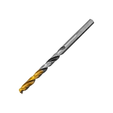 Сверло спиральное по металлу Denzel 5 x 86мм, Р6М5, Golden Tip, многогранная заточка