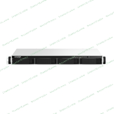Сетевое хранилище SMB QNAP TS-464eU-8G NAS 4 HDD trays, rackmount 1U, 1 PSU. 4-core Intel Celeron N5105/N5095 2.0-2.9 GHz, 8 Gb RAM, 2x2.5GbE, 2xUSB 3.2 Gen 2 (10Gbps), 2xUSB 2.0, 1xHDMI, 2xM.2 PCIe Gen 3 x1 slots, W/o rail kit RAIL-B02